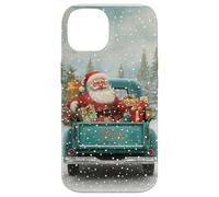Vintage Santa Claus - Merry And Bright Christmas Holiday Custodia per iPhone 14