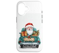 Vintage Santa Claus - Merry And Bright Christmas Holiday Custodia per iPhone 16