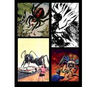 Vintage Sci-Fi Series Vol. 2 - Insect Invasion Collage: A Retro Notebook Showcasing Oversized Insect Encounters from Classic Sci-Fi Art, Curated by Livia Penrose