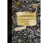 Vintage Scrawl Notebook: Retro Composition with Worn Elegance