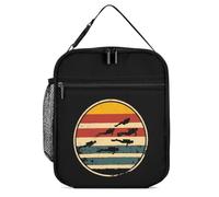 Vintage Scuba Diving Dive Diver Lunch Box per Uomini Donne Borse Pranzo Isolate Borsa Portatile Cooler Tote per Lavoro Picnic
