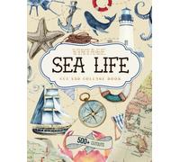Vintage Sea Life Cut Out & Collage Book: Includes 500+ Ocean-Themed Illustrations Featuring Sea Creatures, Fish, Shells, Boats, Lighthouses, Nautical ... Art Collage & Mixed Media Projects