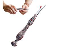 Vintage Seam Rippers, Metal Retro Carved Thread Cutter & Ergonomic Needlework Remover, Sewing Tool for Fabric, Paper, Thread, Vintage Stitching Unpicker, Needlework Supplies for DIY, Quilting