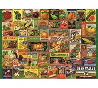 Vintage Seed Packets 1000 Piece Jigsaw Puzzle