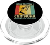 Vintage sempre essere te stesso a meno che tu non possa essere un Chipmunk PopSockets PopGrip per MagSafe