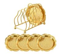 Vintage Serving Tray - Antique Style Platter, Large Stainless Steel Fruit Plate For Homeowners, Polished Metal Decorative Tray With Raised Rim, Kitchenware, Dessert Server For Dining Table, Bar