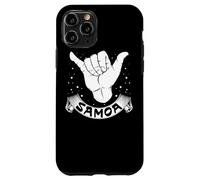 Vintage Shaka Samoa Samoa Beach Sunset Surfer Custodia per iPhone 11 Pro
