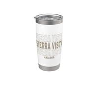 Vintage Sierra Vista Arizona Bicchiere termico in acciaio inox doppia parete
