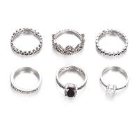 Vintage Silver Boho Joint Rings Set Midi Rings Jewelry Gift For Women s Convenient and practical