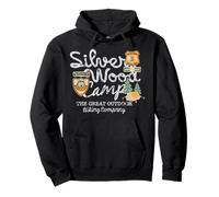 Vintage Silver Wood Camp The Great Outdoor Escursioni Felpa con Cappuccio