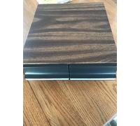 Vintage Simil Legno (2) Drawer 16 VHS Nastro Contenitore Ships N 24h