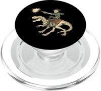 Vintage Skeleton Cowboy Equitazione T Rex Western Wild Best PopSockets PopGrip per MagSafe