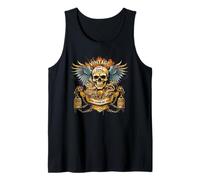 Vintage Skull And Wings 50th Birthday Born in 1976 Canotta