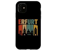 Vintage Skyline Germany-ERFURT Custodia per iPhone 11