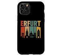 Vintage Skyline Germany-ERFURT Custodia per iPhone 11 Pro