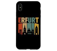 Vintage Skyline Germany-ERFURT Custodia per iPhone XS Max