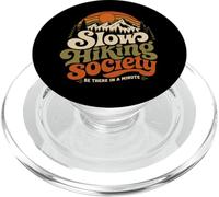 Vintage Slow Escursionismo Società Escursionista Montagna PopSockets PopGrip per MagSafe