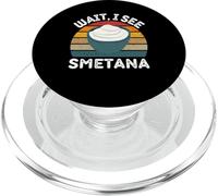 Vintage Smetana Aspetta, Vedo Smetana Retrò Smetana Amante PopSockets PopGrip per MagSafe