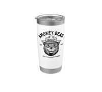 Vintage Smokey Bear Logo Only Officially Licensed Bicchiere termico in acciaio inox doppia parete
