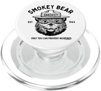 Vintage Smokey Bear Logo Only Officially Licensed PopSockets PopGrip per MagSafe