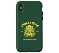 Vintage Smokey Bear Logo Only You Can Prevent Wildfires Custodia per iPhone X/XS