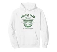 Vintage Smokey Bear Logo Only You Can Prevent Wildfires Felpa con Cappuccio