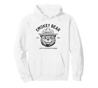 Vintage Smokey Bear Logo Only You Officially Licensed Felpa con Cappuccio
