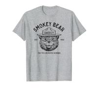 Vintage Smokey Bear Logo Only You Officially Licensed Maglietta