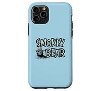 Vintage Smokey Bear Wildfire Prevention Retro Illustration Custodia per iPhone 11 Pro