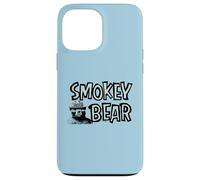 Vintage Smokey Bear Wildfire Prevention Retro Illustration Custodia per iPhone 13 Pro Max