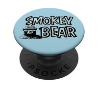 Vintage Smokey Bear Wildfire Prevention Retro Illustration PopSockets PopGrip Adesivo