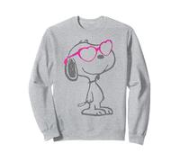 Vintage Snoopy Amore Bloom Cuore Sfumature Classico Comico Retro Felpa