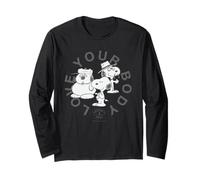 Vintage Snoopy Corpo Positivo Invecchiamento Amore Mente Sano sé Maglia a Manica