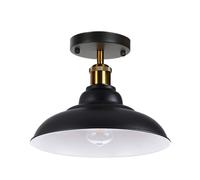 Vintage Soffitto Luce Industriale Stile Metallo Montaggio a Filo LED Rétro [EEK: A+]