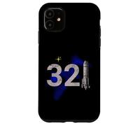 Vintage Space Coast 321 Rocket Launch Souvenir Custodia per iPhone 11