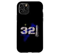 Vintage Space Coast 321 Rocket Launch Souvenir Custodia per iPhone 11 Pro