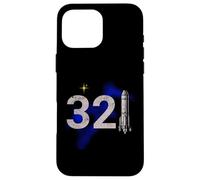 Vintage Space Coast 321 Rocket Launch Souvenir Custodia per iPhone 16 Pro Max