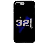 Vintage Space Coast 321 Rocket Launch Souvenir Custodia per iPhone 7 Plus/8 Plus