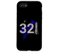 Vintage Space Coast 321 Rocket Launch Souvenir Custodia per iPhone SE (2020) / 7/8