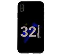 Vintage Space Coast 321 Rocket Launch Souvenir Custodia per iPhone XS Max