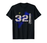 Vintage Space Coast 321 Rocket Launch Souvenir Maglietta
