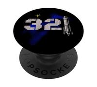 Vintage Space Coast 321 Rocket Launch Souvenir PopSockets PopGrip Adesivo