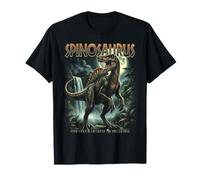 Vintage Spinosaurus 90s Bootleg Dinosaur Preistorico Dino Maglietta