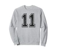 Vintage Sport Numero 11 Undici Felpa