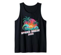 Vintage Spring Break 2026 Viaggio Vacanza Surf Viaggio Vacay Canotta