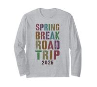 Vintage Spring Break Road Trip 2026 Vacanza Surf Vacay Maglia a Manica
