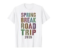 Vintage Spring Break Road Trip 2026 Vacanza Surf Vacay Maglietta