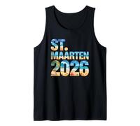 Vintage ST Maarten 2026 Vacay Travel Vacation Besties Family Canotta
