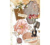 Vintage Stamp: A Dear Diary notebook journal