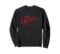 Vintage Stati Uniti Ben Franklin 1754 Join or Die Snake Felpa
